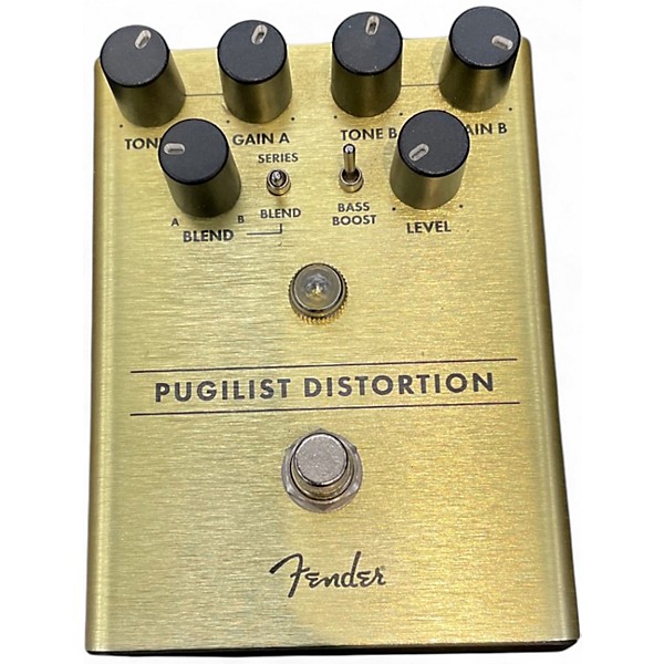 Used Fender Pugilist Distortion Effect Pedal