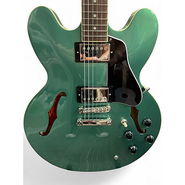 Used Epiphone ES-335 JG Teal Hollow Body Electric Guitar
