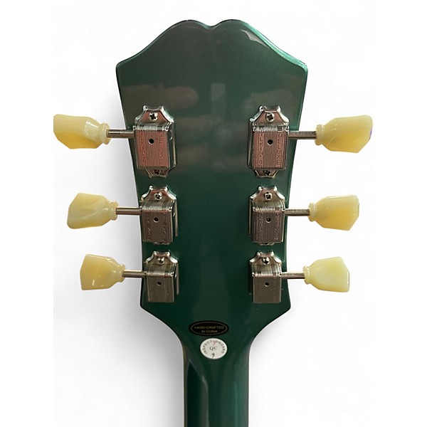 Used Epiphone ES-335 JG Teal Hollow Body Electric Guitar