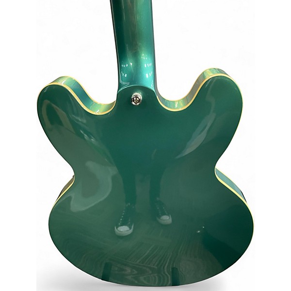 Used Epiphone ES-335 JG Teal Hollow Body Electric Guitar