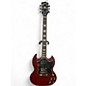 Used Gibson SG Cherry Solid Body Electric Guitar thumbnail