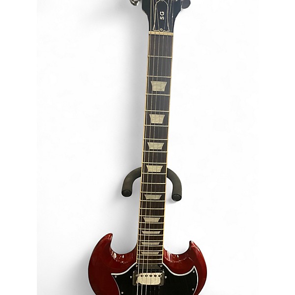 Used Gibson SG Cherry Solid Body Electric Guitar