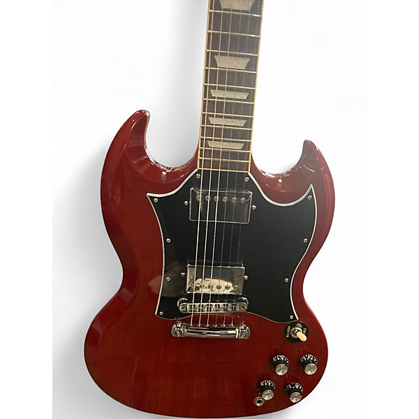 Used Gibson SG Cherry Solid Body Electric Guitar