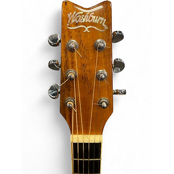 Used Washburn WD21KOA Natural Acoustic Guitar