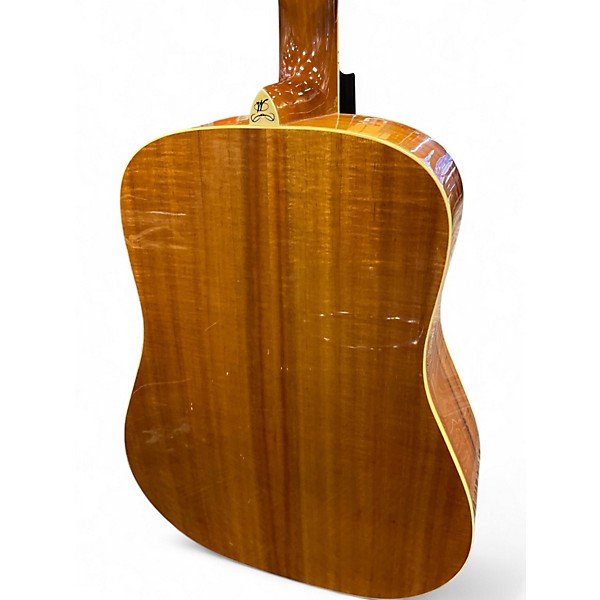 Used Washburn WD21KOA Natural Acoustic Guitar