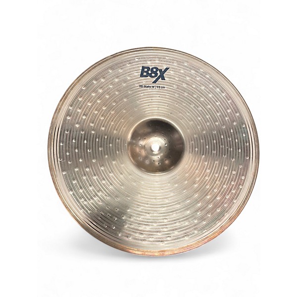 Used SABIAN 14in B8X HI HAT PAIR Cymbal