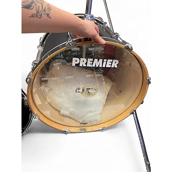 Used Premier 4 Piece APK Made in England Navy Drum Kit