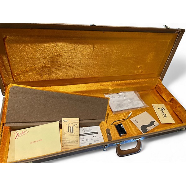 Used Fender American Vintage 1959 Stratocaster 3 Color Sunburst Solid Body Electric Guitar