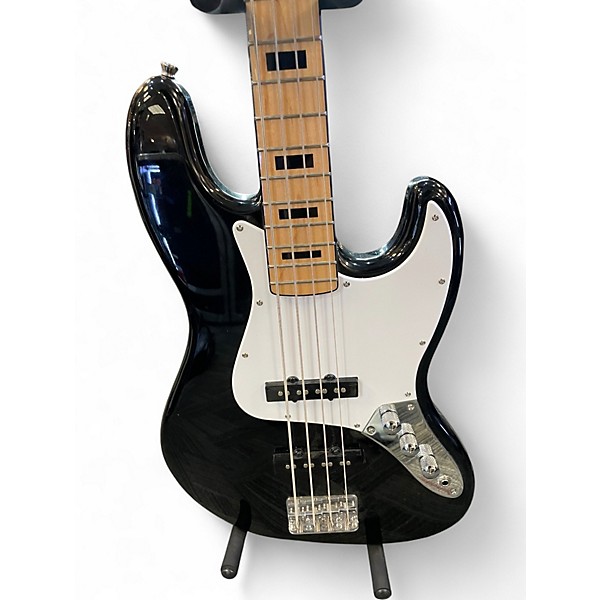 Used Austin AJB300BK Black Electric Bass Guitar