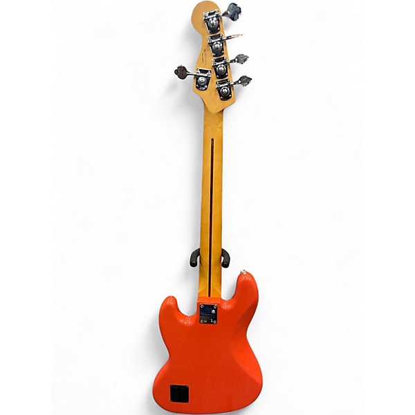 Used Fender Player Plus Jazz Bass V Fiesta Red Electric Bass Guitar