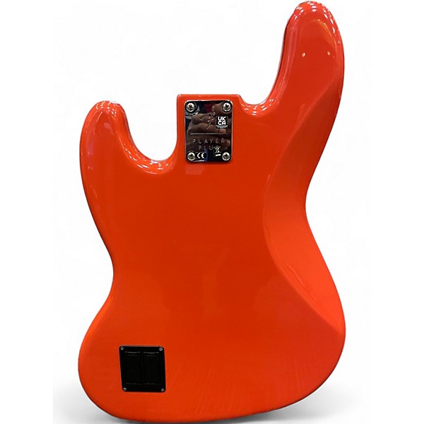 Used Fender Player Plus Jazz Bass V Fiesta Red Electric Bass Guitar