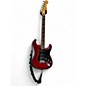 Used Fender FSR Standard Stratocaster HSS Metallic Candy Red Burst Solid Body Electric Guitar thumbnail