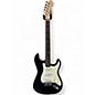 Used Squier Standard Stratocaster Black Solid Body Electric Guitar thumbnail