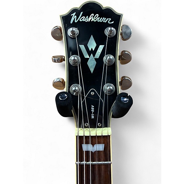 Used Washburn WI-66V AMBER BURST Solid Body Electric Guitar
