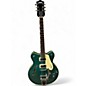 Used Gretsch Guitars G5622T Electromatic Center Block Double Cut Bigsby GREEN Hollow Body Electric Guitar thumbnail