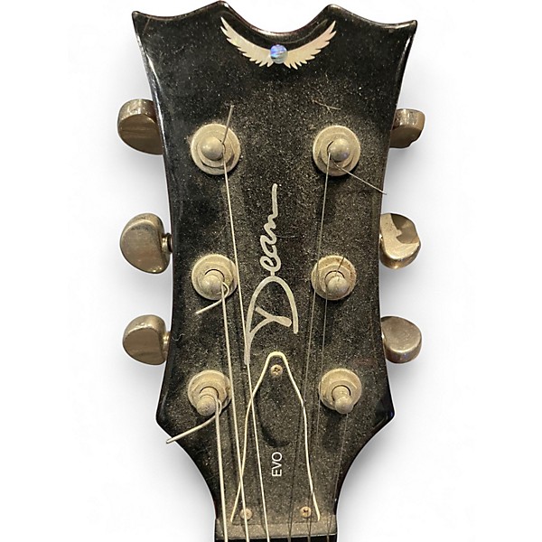 Used Dean EVO Chrome Red Solid Body Electric Guitar