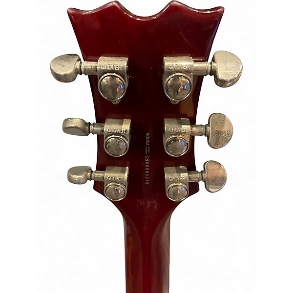 Used Dean EVO Chrome Red Solid Body Electric Guitar