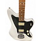 Used Fender Modern Player Jazzmaster Black and White Solid Body Electric Guitar