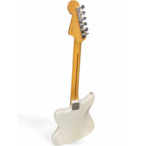 Used Fender Modern Player Jazzmaster Black and White Solid Body Electric Guitar