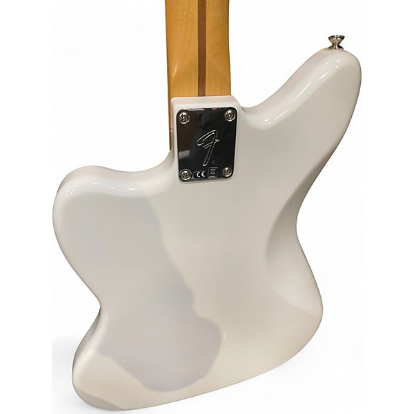 Used Fender Modern Player Jazzmaster Black and White Solid Body Electric Guitar