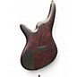 Used Ibanez SR300EDX Wine Red Frozen Matte Electric Bass Guitar