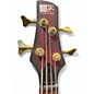Used Ibanez SR300EDX Wine Red Frozen Matte Electric Bass Guitar