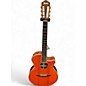 Used Ibanez AEG10NII Orange Classical Acoustic Electric Guitar thumbnail