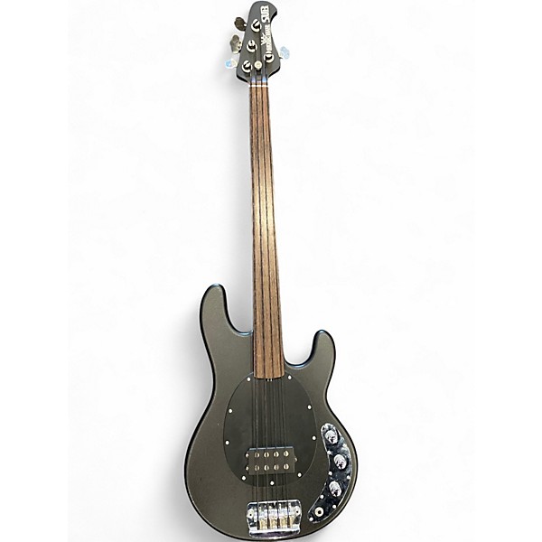 Used Music Man Sub Fretless Black Electric Bass Guitar