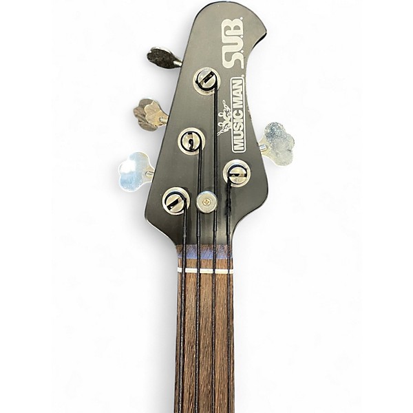 Used Music Man Sub Fretless Black Electric Bass Guitar