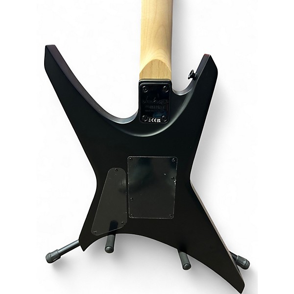 Used Jackson JS32 WARRIOR W/TSA JACKSON CASE Flat Black Solid Body Electric Guitar