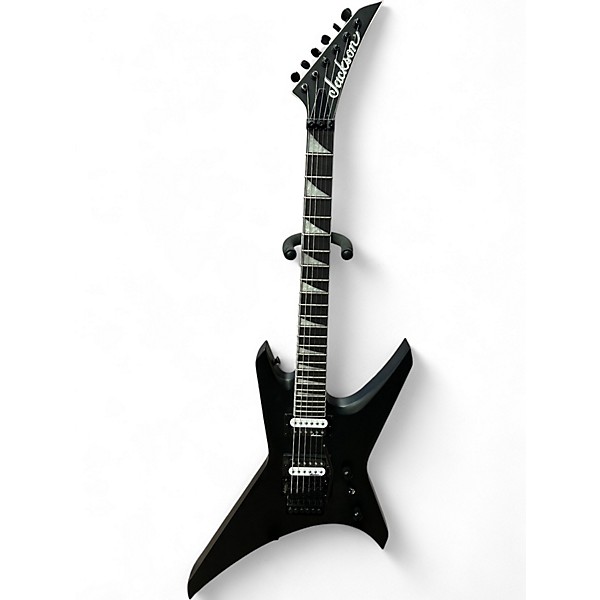 Used Jackson JS32 WARRIOR W/TSA JACKSON CASE Flat Black Solid Body Electric Guitar
