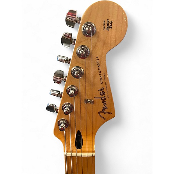 Used 2016 Fender FSR Standard Stratocaster Black Solid Body Electric Guitar