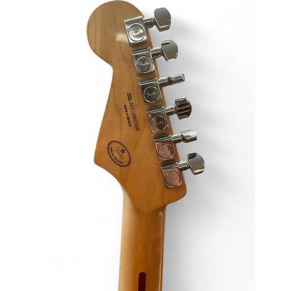 Used 2016 Fender FSR Standard Stratocaster Black Solid Body Electric Guitar