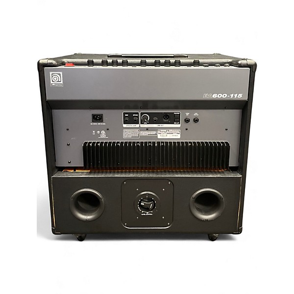 Used Ampeg BA600 1x15 Bass Combo Amp