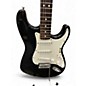 Used 1999 Fender Standard Stratocaster BLACK Solid Body Electric Guitar