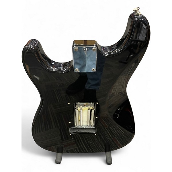 Used 1999 Fender Standard Stratocaster BLACK Solid Body Electric Guitar