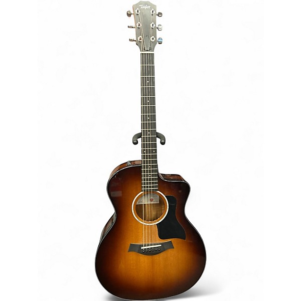 Used Taylor 214ce K SB Plus 2 Color Sunburst Acoustic Electric Guitar