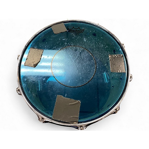 Used Dallas Drum 14in Hand Crafted Snare Blue Sparkle Drum