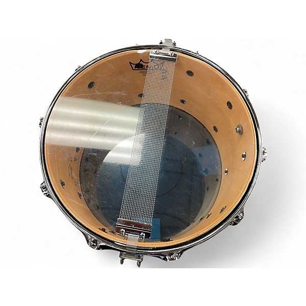 Used Dallas Drum 14in Hand Crafted Snare Blue Sparkle Drum