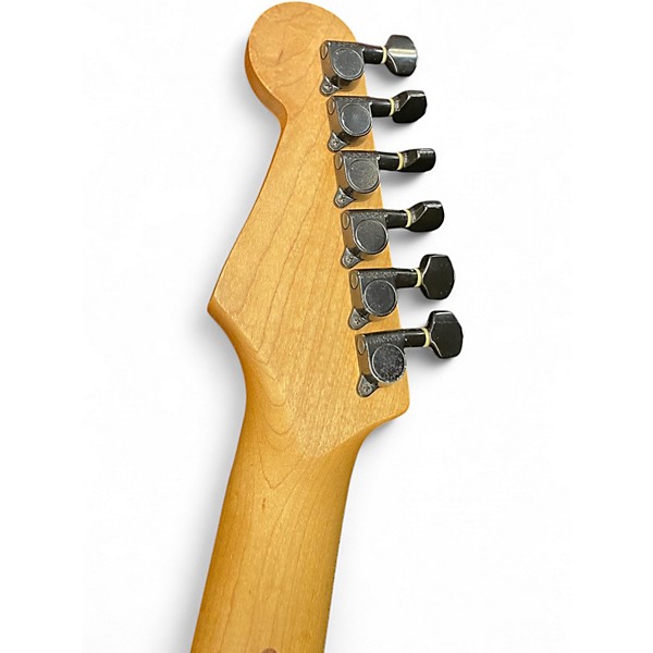 Vintage 1989 Fender HM Heavy Metal Stratocaster Razz Berry Solid Body Electric Guitar