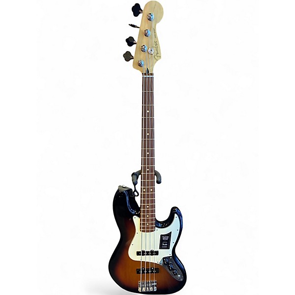 Used Fender Player Jazz Bass 2 Color Sunburst Electric Bass Guitar