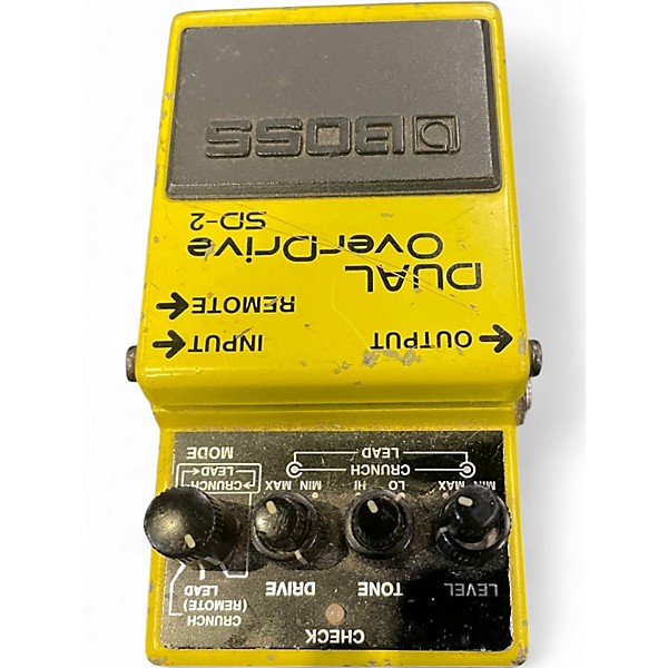 Used BOSS SD2 Dual Overdrive Effect Pedal