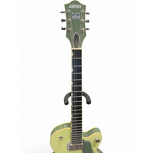 Used Gretsch Guitars G6659T SGR Mint Green Hollow Body Electric Guitar