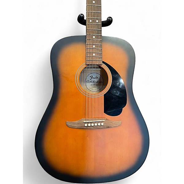 Used Fender Redondo 2 Tone Sunburst Acoustic Electric Guitar