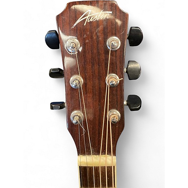 Used Austin 2014 SERIES Natural Acoustic Guitar