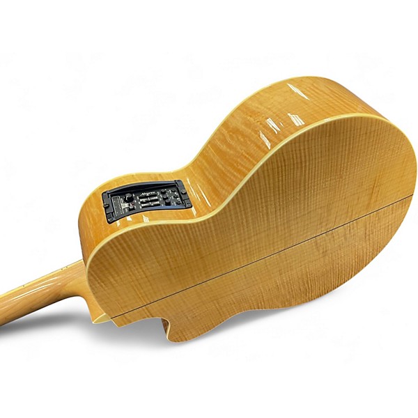 Used Alvarez aj60sc Natural 12 String Acoustic Electric Guitar