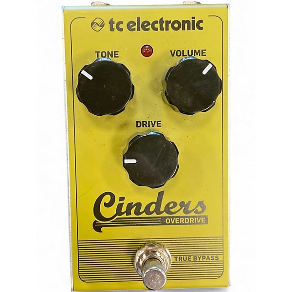Used TC Electronic Cinders Overdrive Effect Pedal