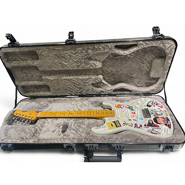 Used Fender 70th Anniversary American Ultra II Stratocaster Avalanche Solid Body Electric Guitar