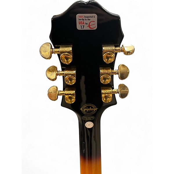 Used Epiphone Joe Pass Emperor II PRO Vintage Sunburst Hollow Body Electric Guitar