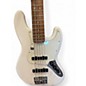 Used 2022 Fender Player Jazz Bass V Polar White Electric Bass Guitar